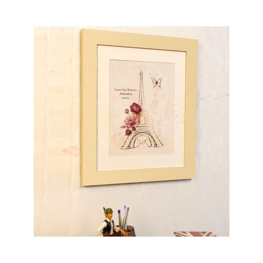 Art Street Synthetic Wall Photo Frame (Beige)