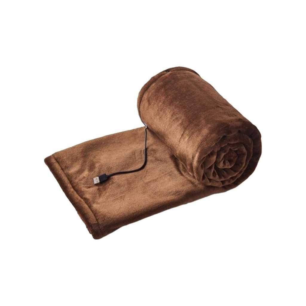 Enakshi Flannel USB Electric Blanket Heated Shawl