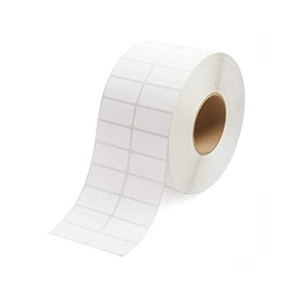 BlackDreams® Barcode Labels Stickers 2UP 50 × 25 mm (2 × 1") Self Adhesive, 4000 Labels per Roll