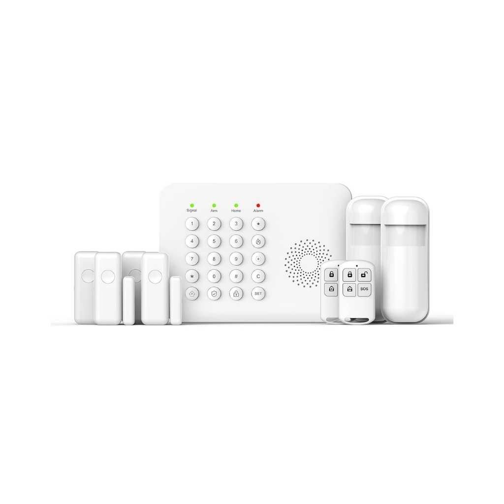 LWOHSI Wireless WiFi/4G Smart Home Security Alarm System