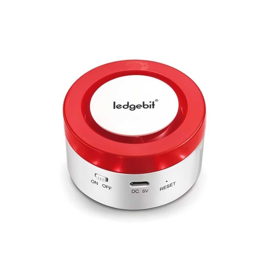 Ledgebit Smart Home Security Kit – Wi-Fi Alarm System with Motion Sensor, Door/Window Sensor, Siren, Smart Life App Compatible
