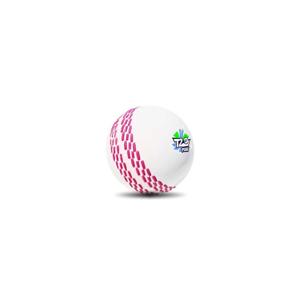 Jaspo T-20 Plus Synthetic Cricket Ball (White)