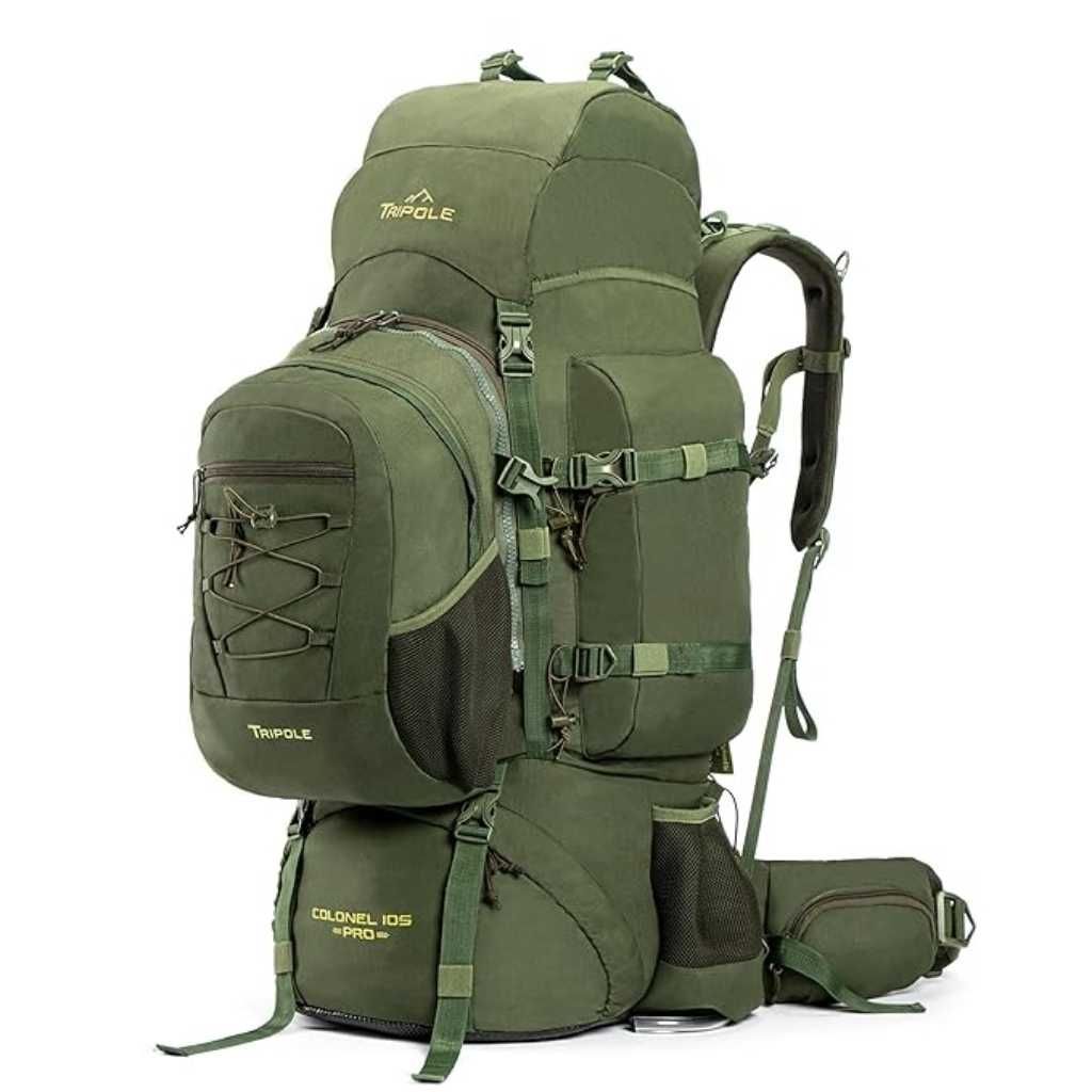 Tripole Colonel Pro Metal Frame Rucksack with Detachable Day Pack
