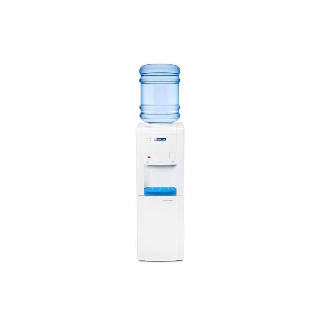 Blue Star BWD3FMRGA Hot, Cold & Normal Water Dispenser with Refrigerator (14L, Blue)