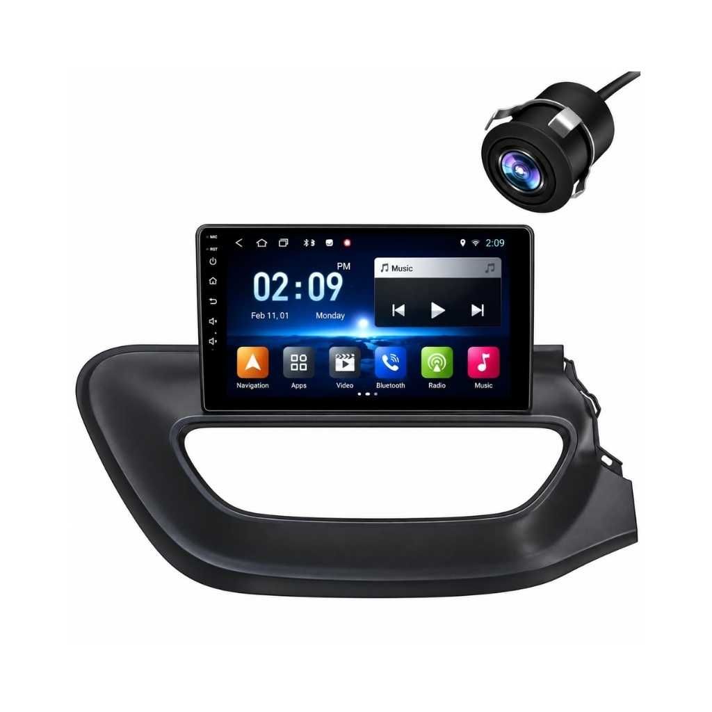 Original 9 Inch HD QLED Car Android Stereo 2GB + 32GB with AHD Rear Camera for Tata Altroz