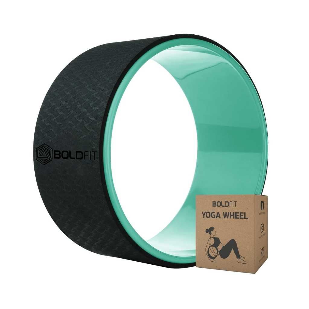 Boldfit Yoga Wheel for Stretching, Back Bends & Home Workout