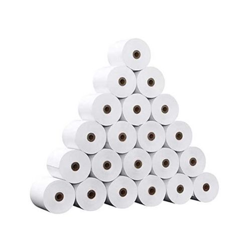 PATEL HOME 80mm (3 Inch) x 25 Meter Thermal Receipt Paper Roll BPA-Free Pack of 10