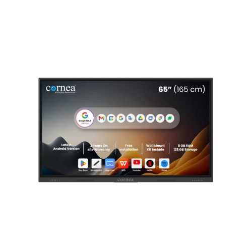 Cornea 65 Inch 4K UHD Touch Screen LED TV UltraTouch Interactive Flat Panel Monitor