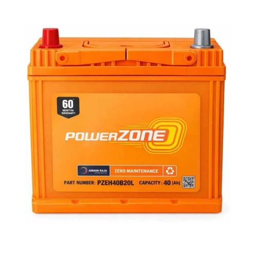 POWERZONE PZBH40B20L 40Ah Car Battery
