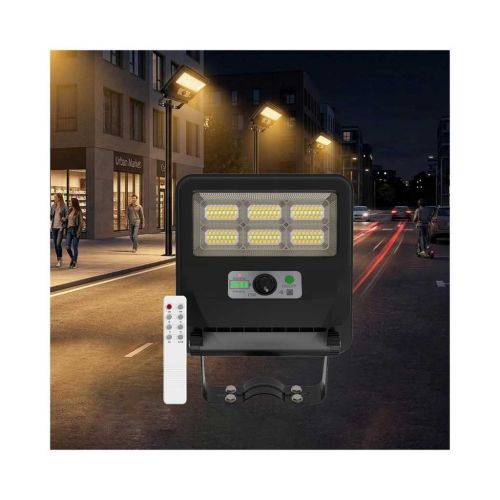 Homehop Solar Street Light Outdoor LED 50W Motion Sensor Lamp