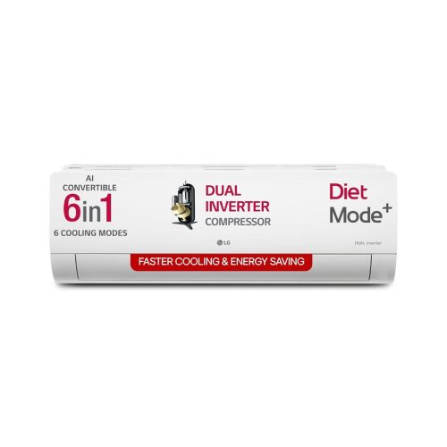 LG 1.5 Ton 5 Star DUAL Inverter Split AC