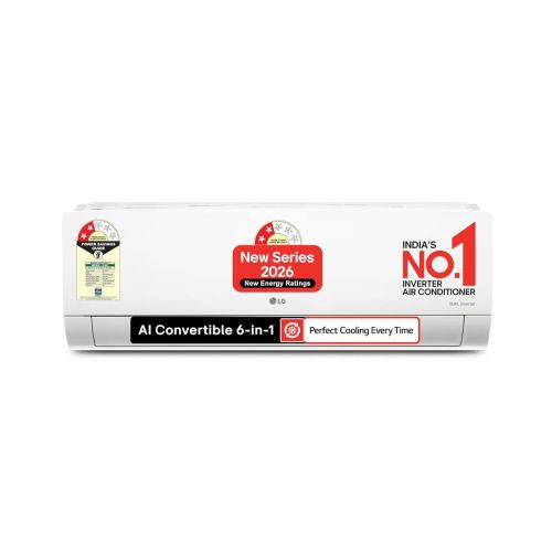 LG Essential Series 0.8 Ton 2 Star Dual Inverter Split AC