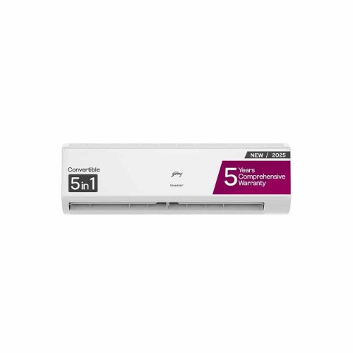 Godrej 2 Ton 3 Star, 5-In-1 Convertible Cooling, Inverter Split AC