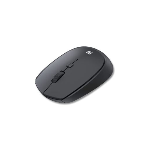Portronics Toad 23 Wireless Optical Mouse with 2.4GHz, USB Nano Dongle, Adjustable DPI (Black)