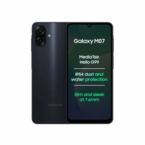 Samsung Galaxy M07 (Black, 4 GB RAM, 64 GB Storage)