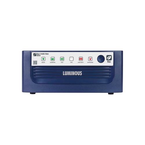 Luminous Eco Watt Neo 1050 Square Wave Inverter for Home, Office & Shops