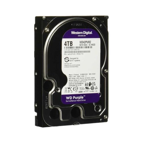 Western Digital 4TB WD Purple Surveillance Internal Hard Drive