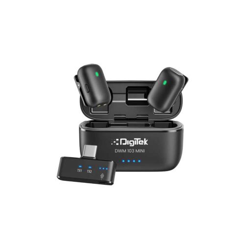 Digitek DWM 103 Mini 2-in-1 Wireless Microphone