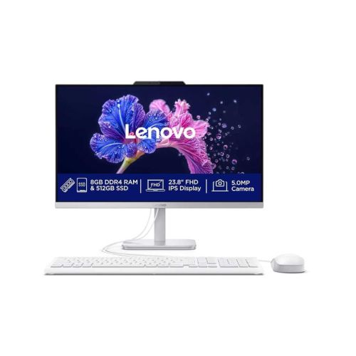 Lenovo A100 23.8" FHD 3-Side Edgeless All-in-One Desktop