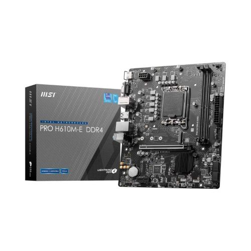 MSI PRO H610M-E DDR4 Motherboard