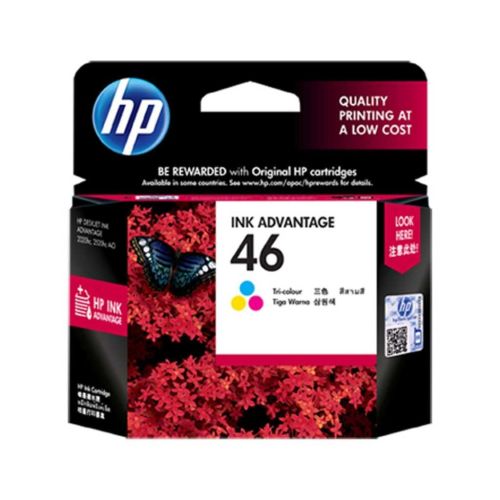 HP 46 Tri-Color Original Ink Advantage Cartridge