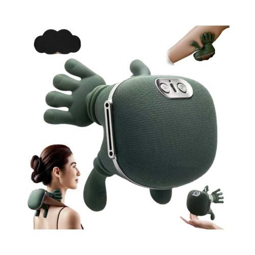 Bionic Heated Massager, Wireless Portable Shiatsu Neck and Back Massager