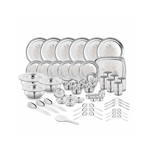 Classic Essentials Stainless Steel Glory Dinner Set