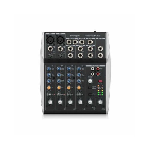 Behringer XENYX 802S 8-Input Mixer with USB Streaming Interface