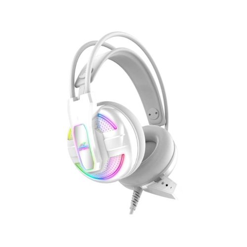 Ant Esports H525 Pro RGB Gaming Headset with Mic (White)