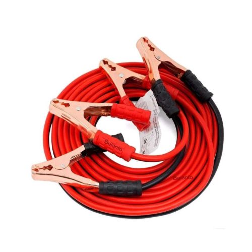 Belanto Car Heavy Duty Auto Jumper Cable, Automotive Battery Booster Wire with Clamp for Jump Starting Dead or Weak Batteries 7-Feet, 500 AMP Emergency Use Jumper Cable with Carry Bag for Cars