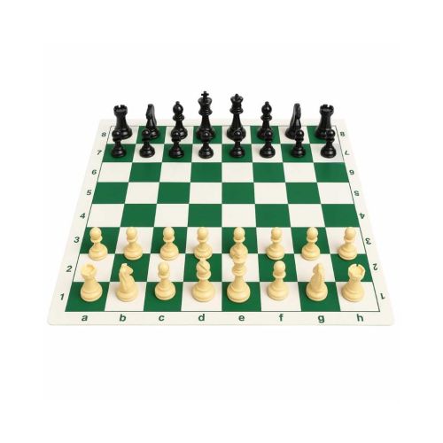 Konex Vinyl Tournament Chess Board Set for Kids & Adults