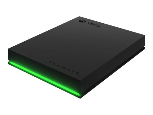 Seagate Game Drive for Xbox 2TB External Hard Drive Portable HDD – USB 3.2 Gen 1, Black with Built-in Green LED Bar