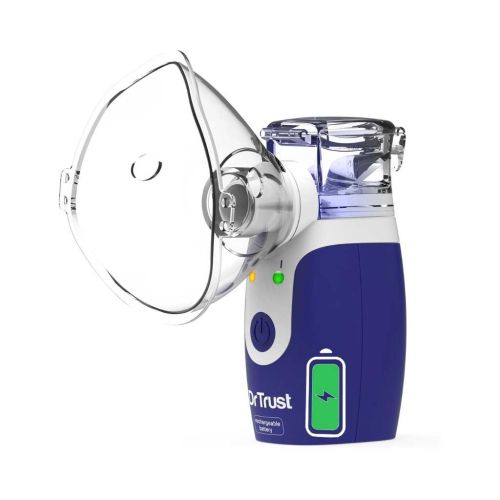 Dr Trust USA Rechargeable Portable Ultrasonic Mesh Nebulizer Machine