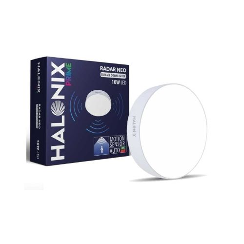 Halonix Motion Sensor 10W 6500K Radar Neo Surface LED Downlighter