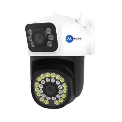Maizic Smarthome Mini SuperCam 36IR Dual Lens 5MP+5MP WiFi CCTV Camera