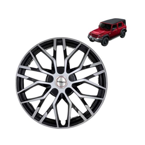 PRIGAN Thar Roxx 18 Inch Wheel Cover for Thar MX1 & MX3 Variant (Set of 4 Pcs)