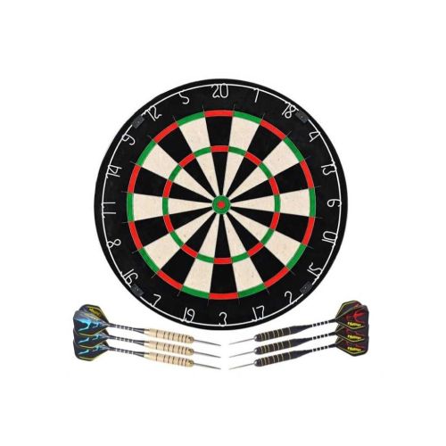 RUP Bristle Dartboards Set 18 Inch Premium Sisal Dartboard