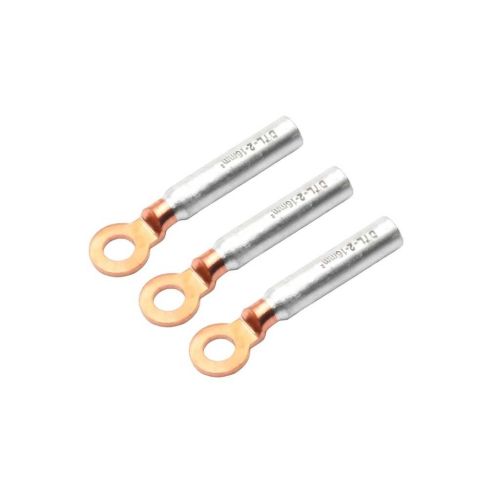EXCELLION™ High Conductivity 16 mm² Bimetal Lug – Aluminium to Copper Cable Connector Heavy Duty Crimp Type Terminal for Solar, Inverter, Battery, Electrical & Industrial Applications