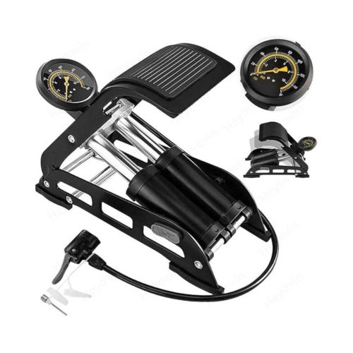 Double Cylinder Portable High Pressure Foot Air Pump Compressor