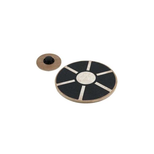 Wooden Balance Board Round Wobble Board for Core Strength & Stability Training