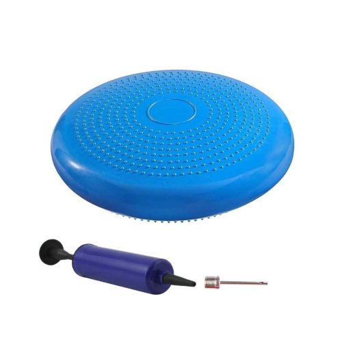 Inditradition Exercise Balance Board Stability Disc Cushion with Inflating Pump