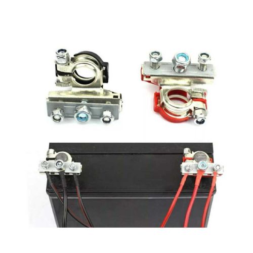 Auto-Ex Battery Terminals Top Post Battery Wire Cable Clamp Connectors