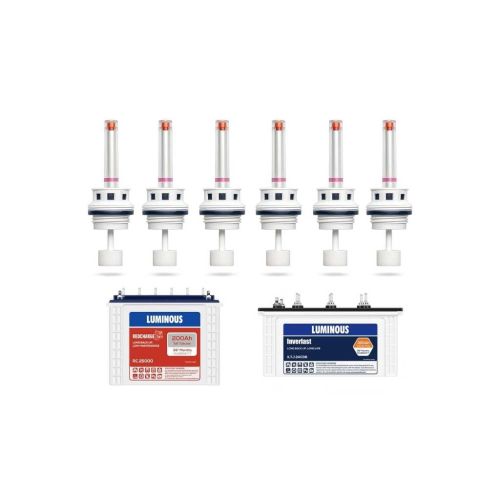 Luminous Compatible Inverter Battery Water Level Float Indicator Cap Set