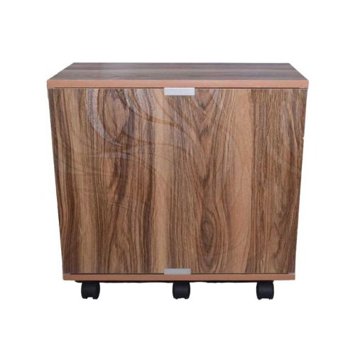 DrajTek Wooden Inverter Battery Trolley Cabinet with Battery Tray