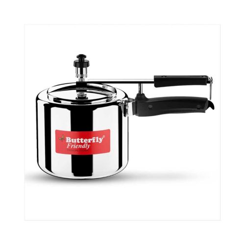 Butterfly Friendly Inner Lid Aluminium Pressure Cooker