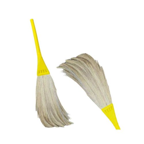 UMD Natural Grass Broom with Long Handle