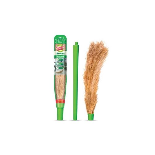 Scotch-Brite XL No-Dust Broom with Long Handle