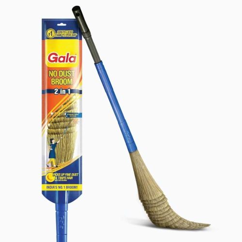 Gala No Dust Broom 2 in 1 with Extendable Handle