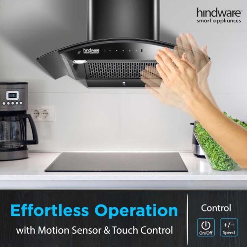 Hindware Smart Appliances Nadia IN 75cm Chimney