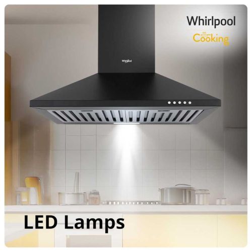 Whirlpool 60cm 900 m³/hr Baffle Filter Kitchen Chimney 